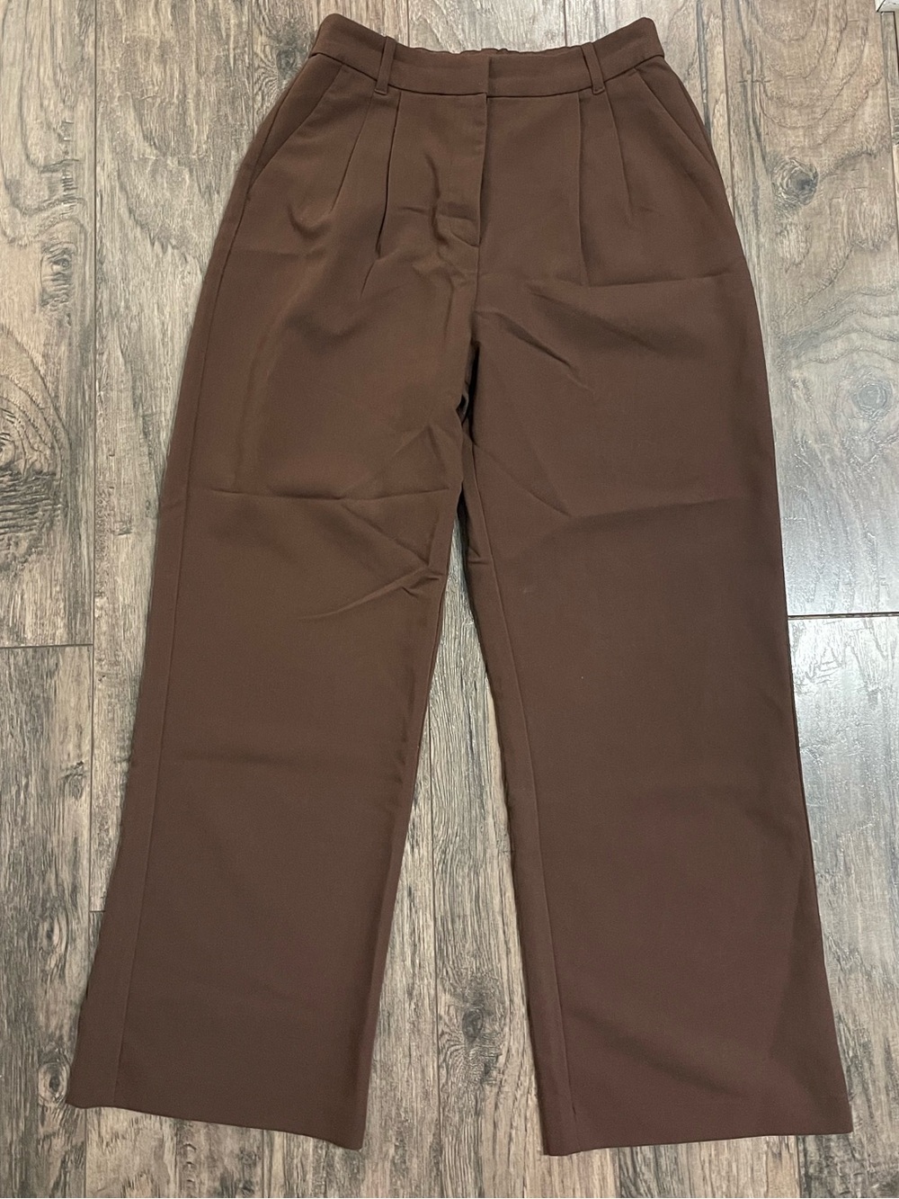 Abercrombie & Fitch Brown Sloane High-Rise Pants
